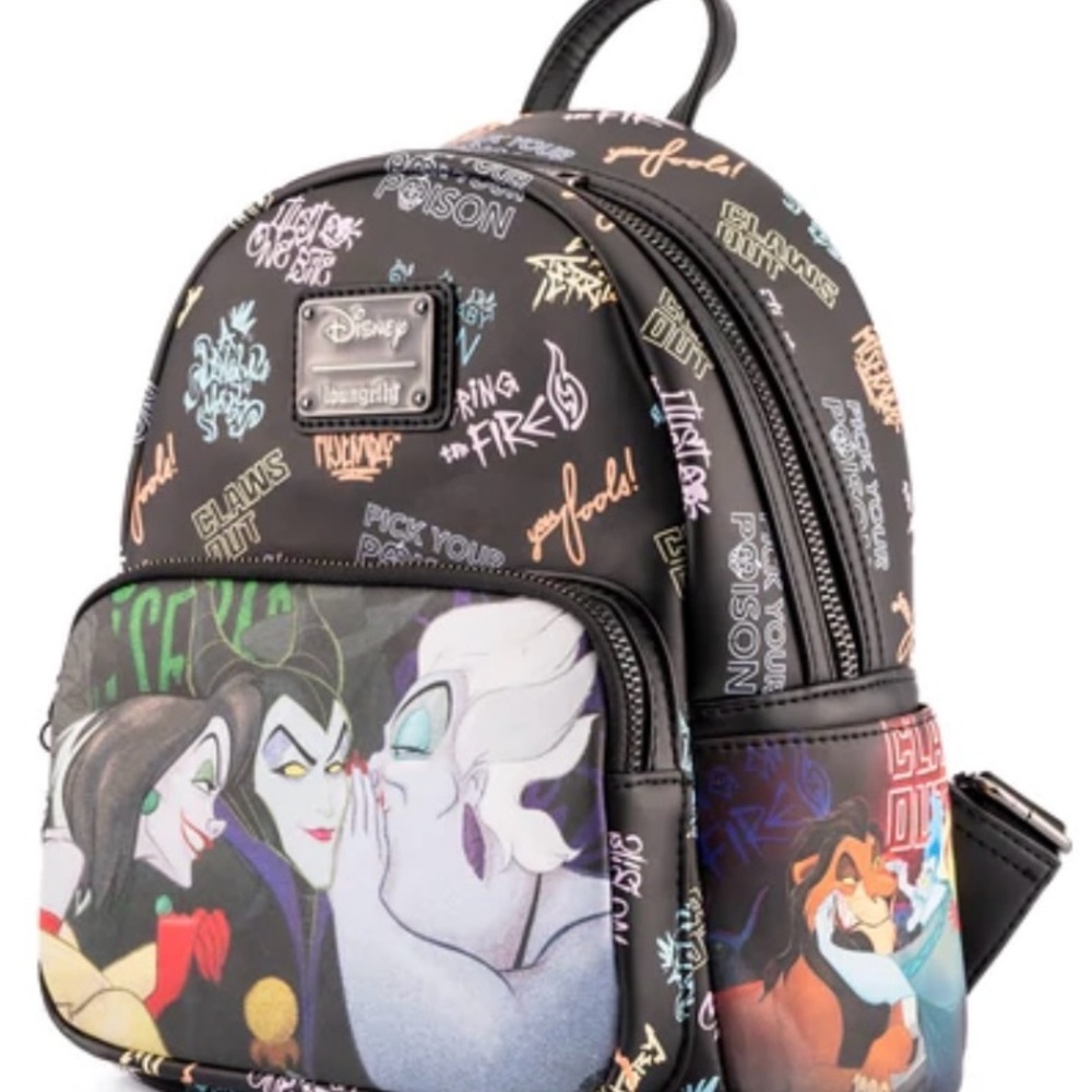 Loungefly Disney Villain Gossip Mini Backpack